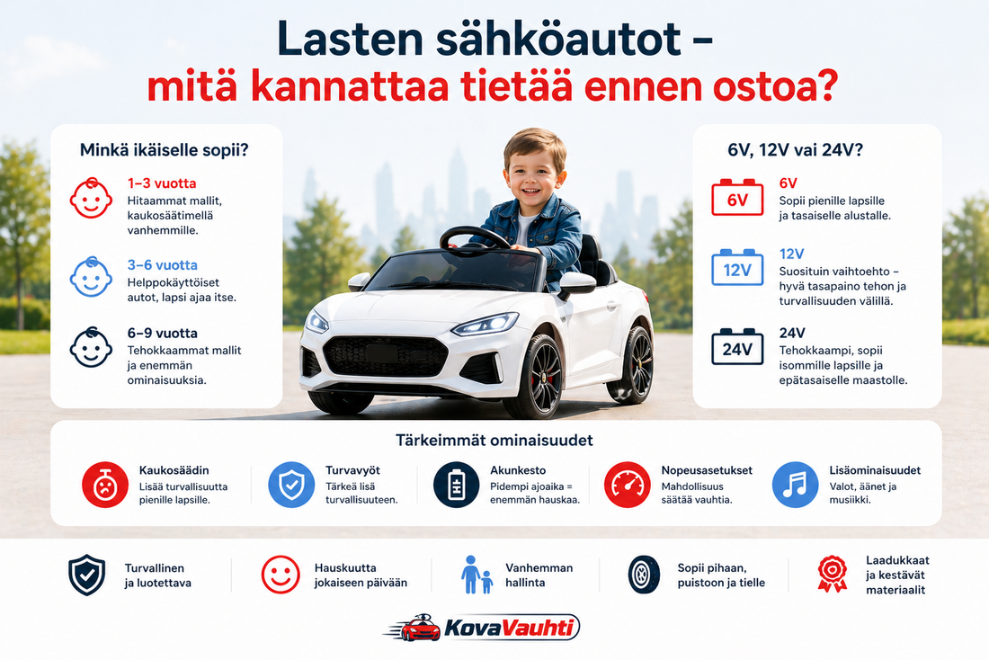 Lasten sähköautot