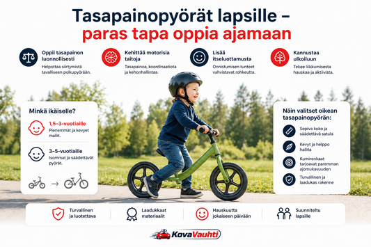 Tasapainopyörä lapsille