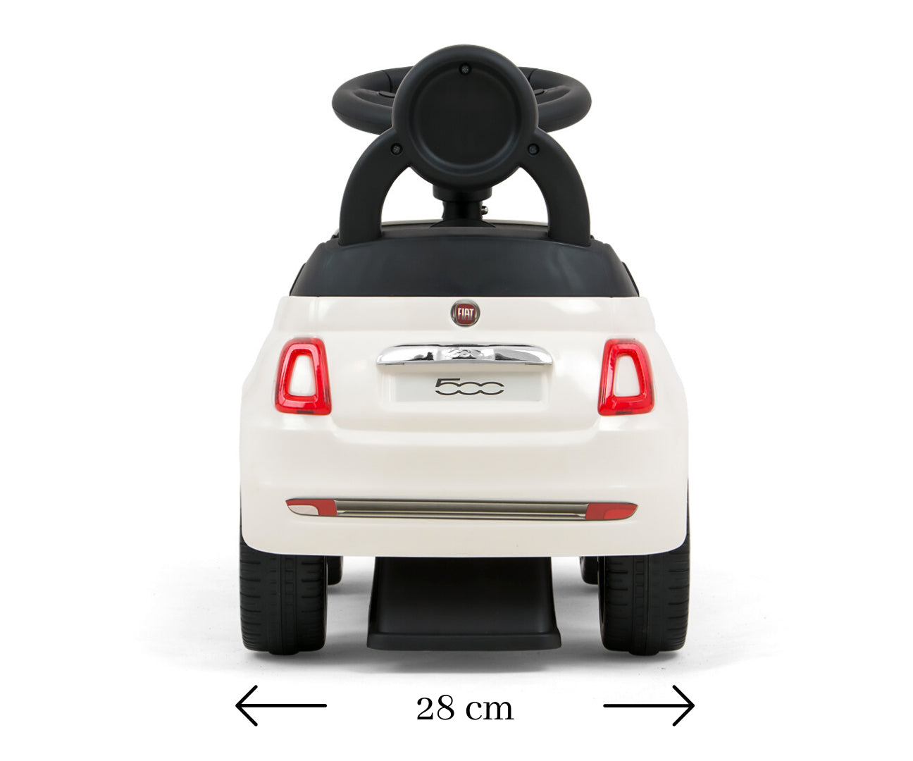 Fiat 500 -potkuauto, punainen, 12–36 kk - Ride-ons - Lasten ajoneuvot