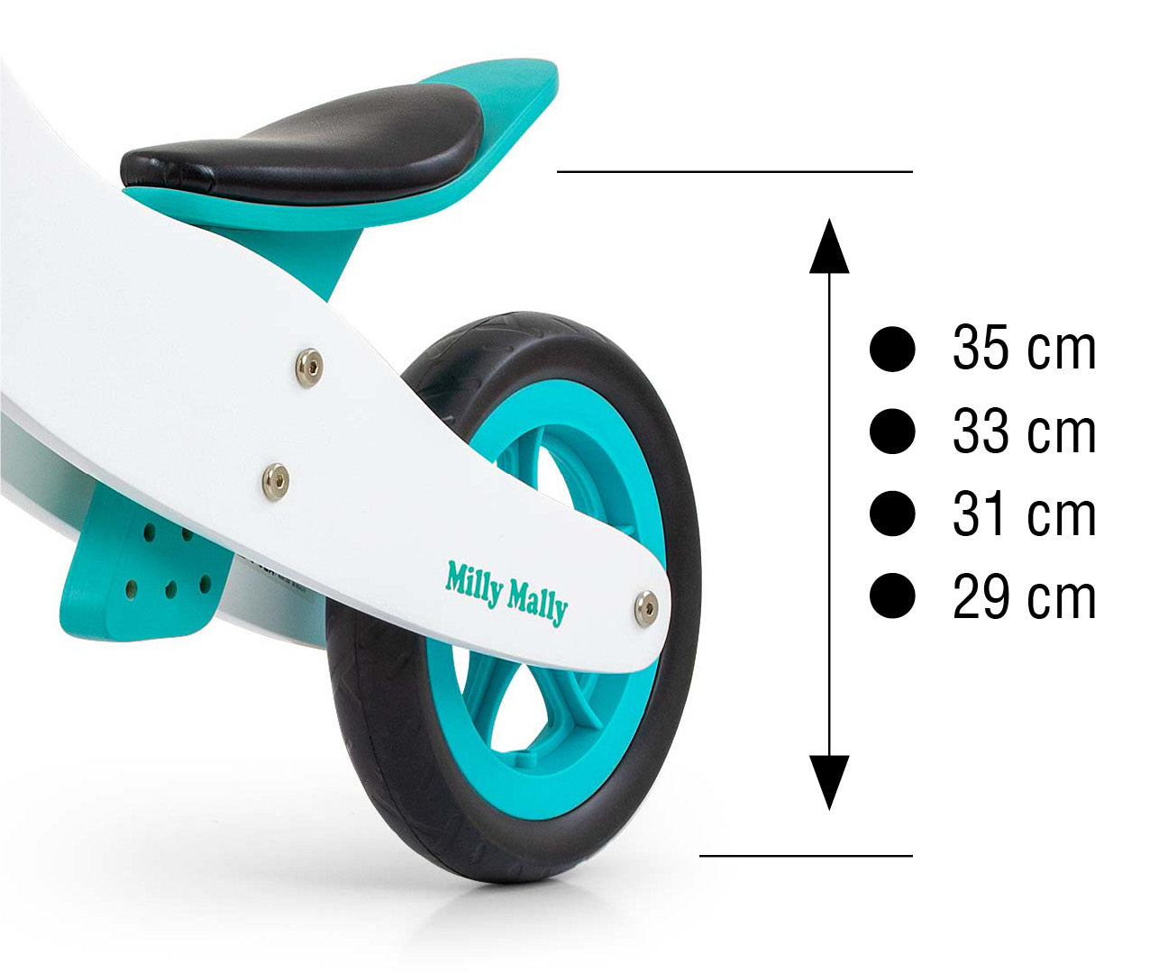 Cool Classic 2-in-1 -potkupyörä, minttu, 18–36 kk - Ride-ons - Lasten ajoneuvot