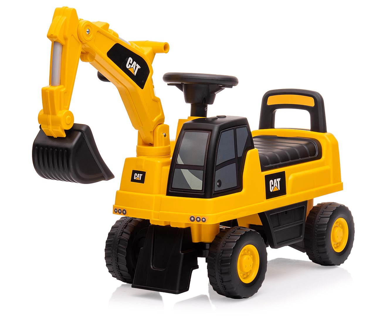 CAT Excavator -potkuauto kaivurilla, 12–36 kk - Ride-ons - Lasten ajoneuvot
