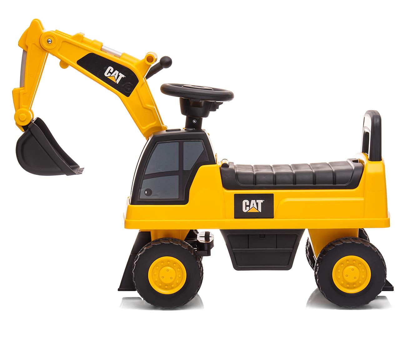 CAT Excavator -potkuauto kaivurilla, 12–36 kk - Ride-ons - Lasten ajoneuvot