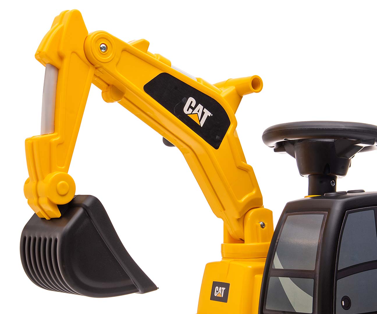 CAT Excavator -potkuauto kaivurilla, 12–36 kk - Ride-ons - Lasten ajoneuvot