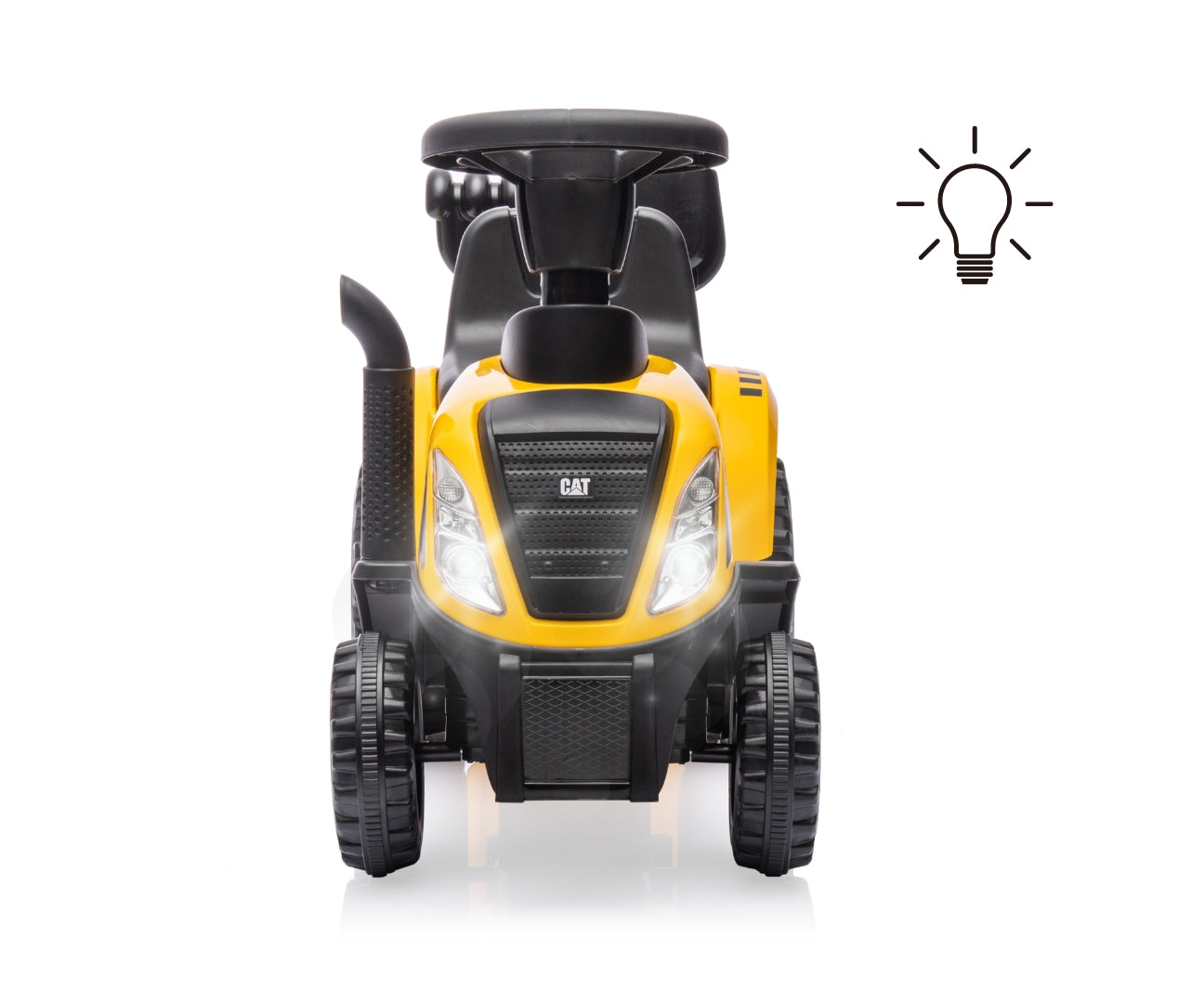 CAT Tractor -traktoripotkuauto peräkärryllä, 12–36 kk - Ride-ons - Lasten ajoneuvot