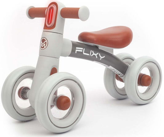 Lasten potkuauto Flixy harmaa 12–36 kk - Ride-ons - Lasten ajoneuvot