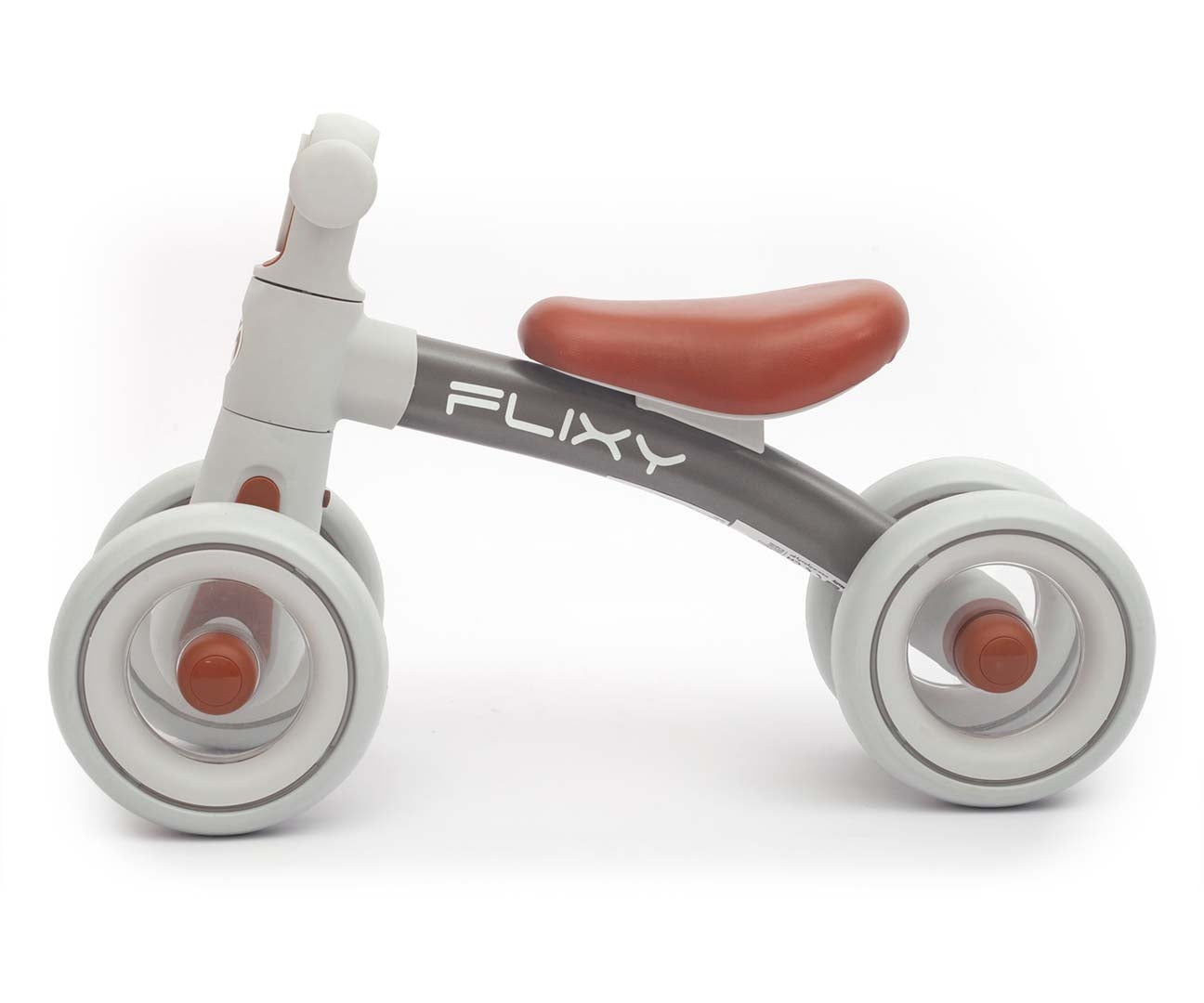 Lasten potkuauto Flixy harmaa 12–36 kk - Ride-ons - Lasten ajoneuvot