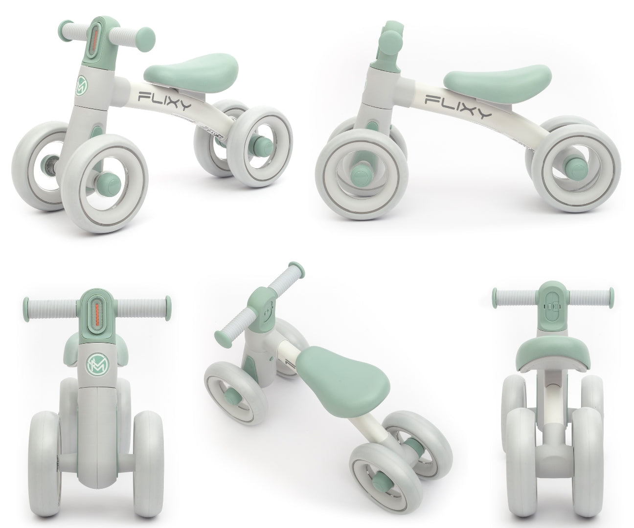 Lasten potkuauto Flixy minttu 12–36 kk - Ride-ons - Lasten ajoneuvot