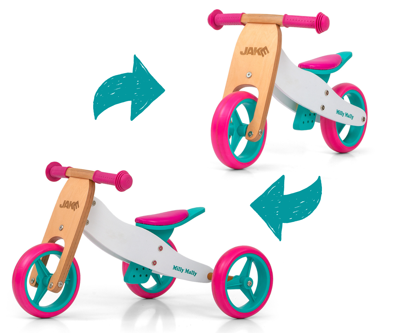 Juoksupyörä Jake Classic karkkiväri potkupyörä 12 kk+ - Potkupyörät - Lasten ajoneuvot