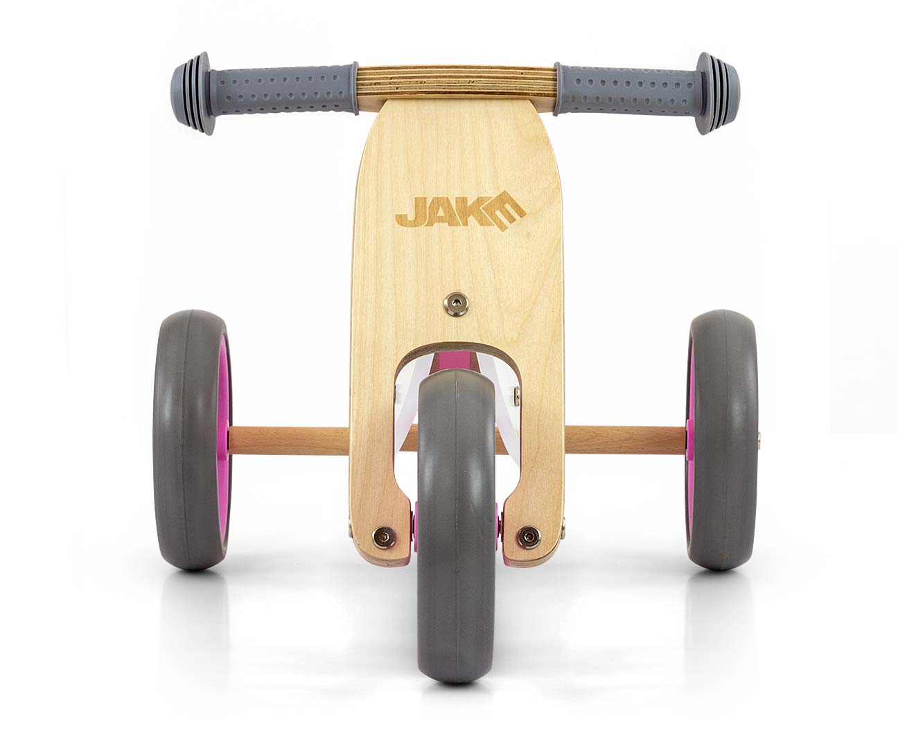 Jake Classic pinkki 2in1 kolmipyörä lapselle 12–36 kuukautta - Kolmipyörät - Lasten ajoneuvot
