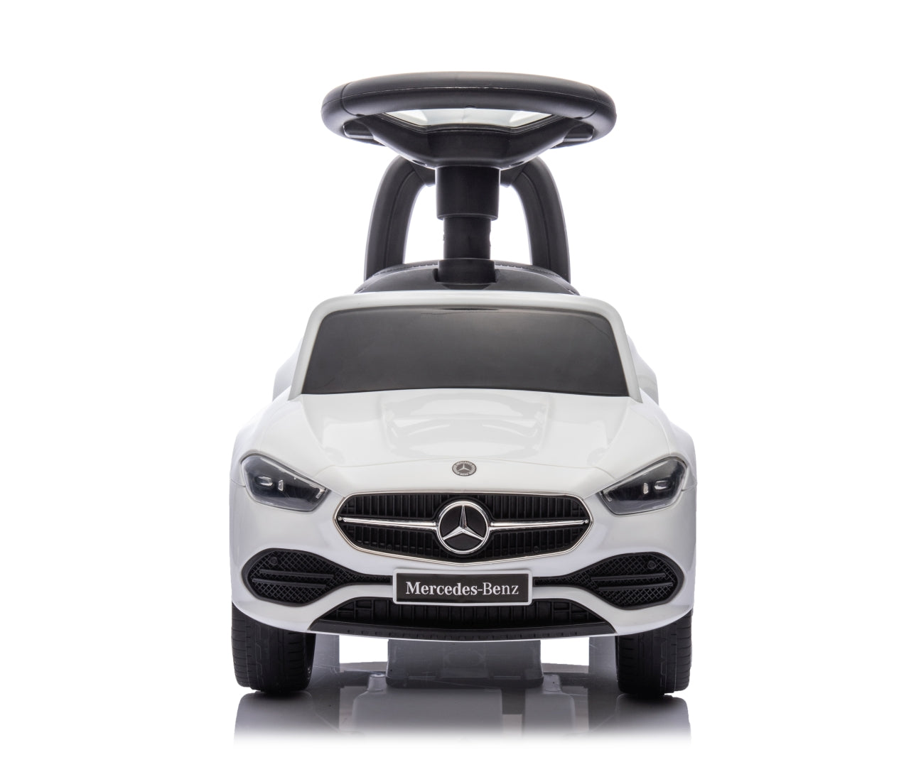 Mercedes C-Class S -potkuauto, valkoinen, 12–36 kk - Ride-ons - Lasten ajoneuvot