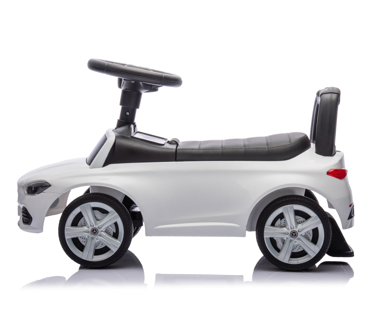 Mercedes C-Class S -potkuauto, valkoinen, 12–36 kk - Ride-ons - Lasten ajoneuvot
