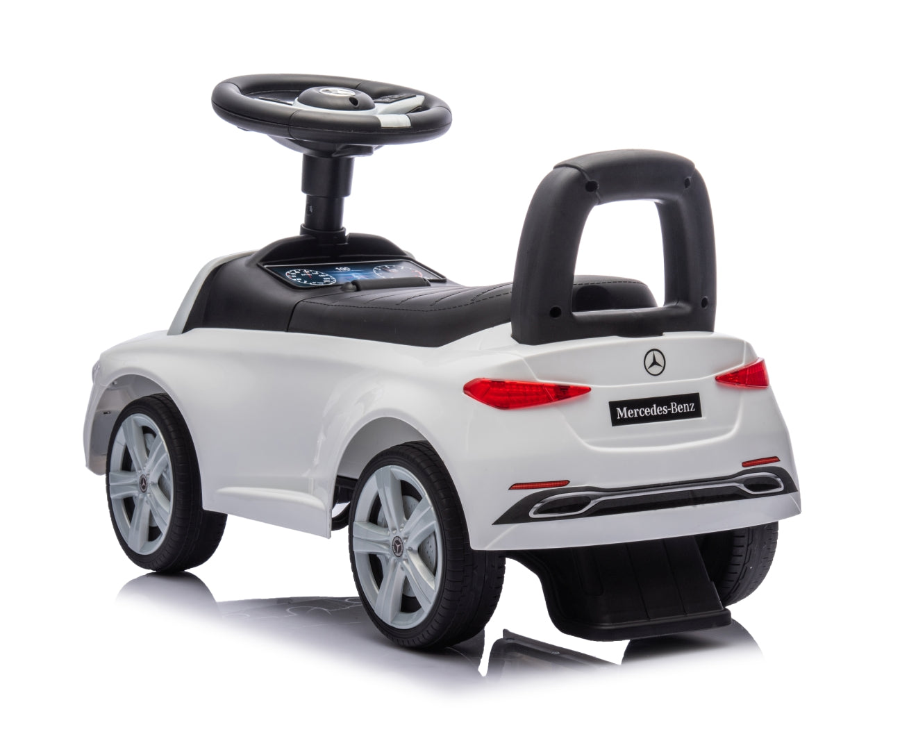Mercedes C-Class S -potkuauto, valkoinen, 12–36 kk - Ride-ons - Lasten ajoneuvot