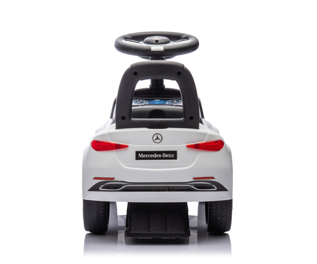 Mercedes C-Class S -potkuauto, valkoinen, 12–36 kk - Ride-ons - Lasten ajoneuvot