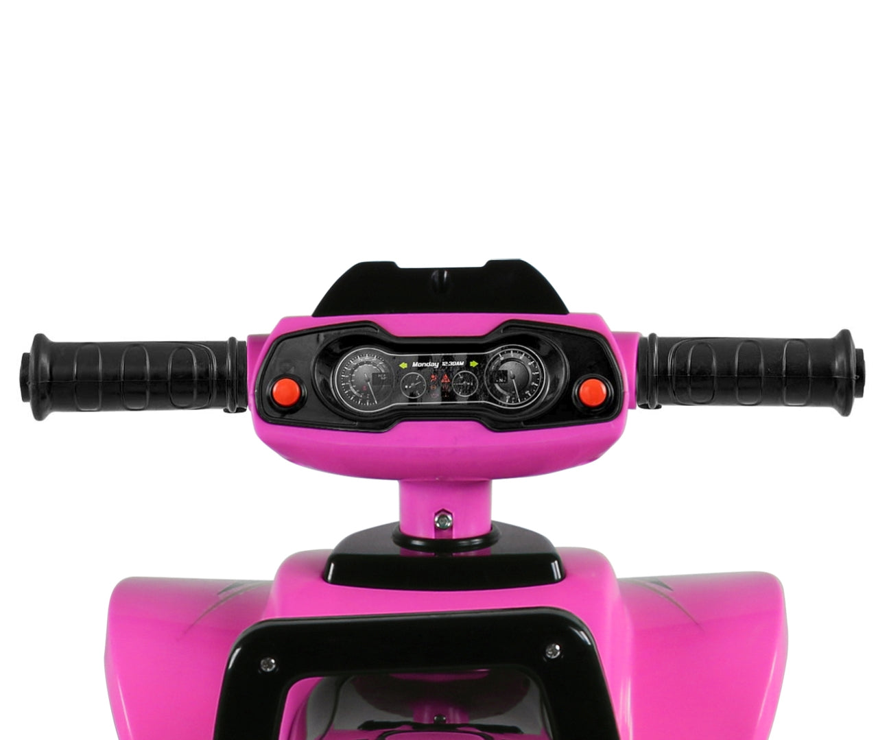 Lasten potkuauto Monster musta/pinkki 12–36 kk - Ride-ons - Lasten ajoneuvot