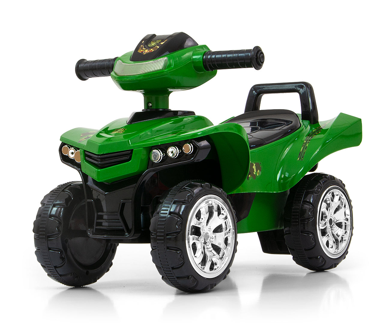 Monster-mönkijäpotkuauto, military, 12–36 kk - Ride-ons - Lasten ajoneuvot