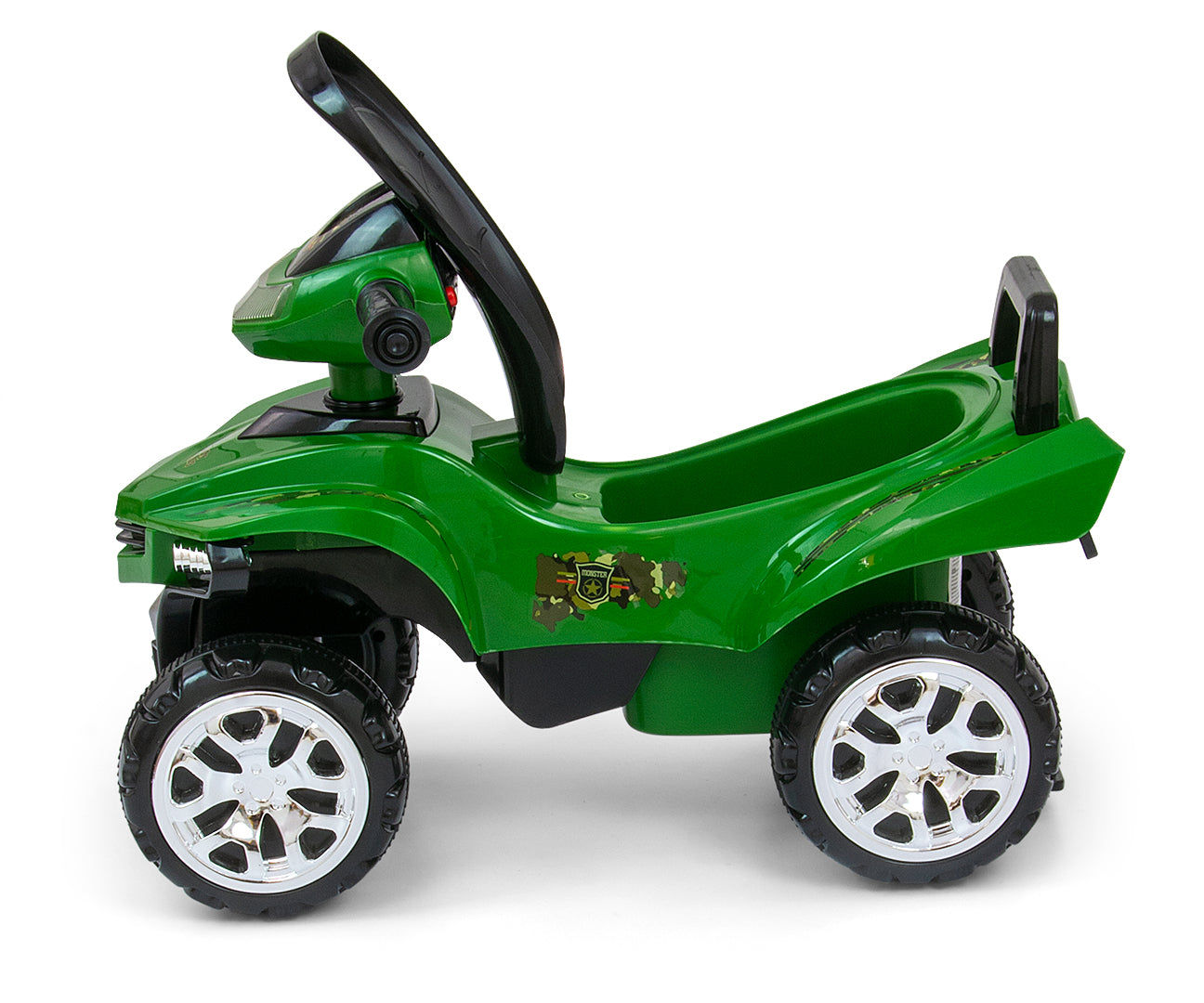 Monster-mönkijäpotkuauto, military, 12–36 kk - Ride-ons - Lasten ajoneuvot