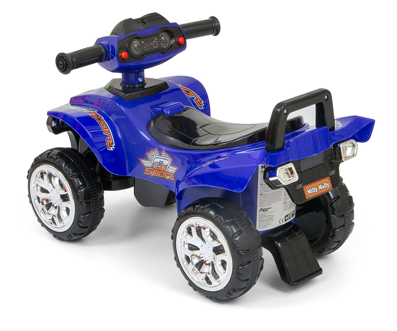 Monster-mönkijäpotkuauto, tummansininen, 12–36 kk - Ride-ons - Lasten ajoneuvot