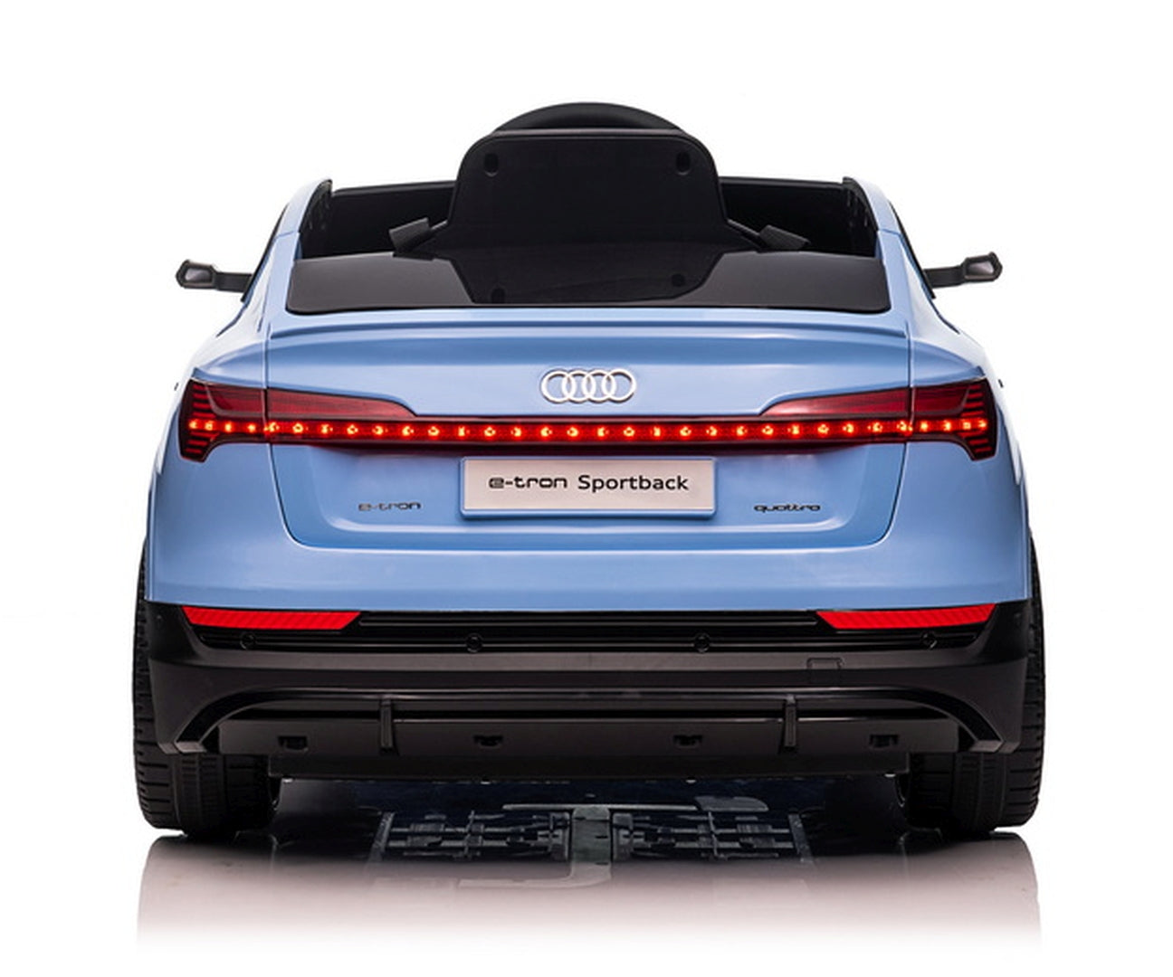Audi E-Tron Sportback 4x4 lasten sähköauto sininen 3+ - Sähköautot - Lasten ajoneuvot