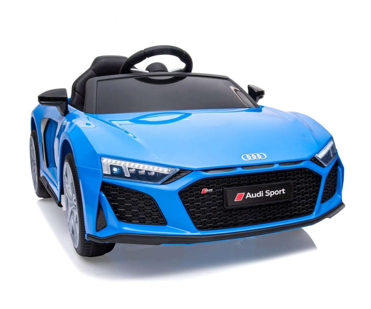 Audi R8 Spyder lasten sähköauto sininen 3+ - Sähköautot - Lasten ajoneuvot