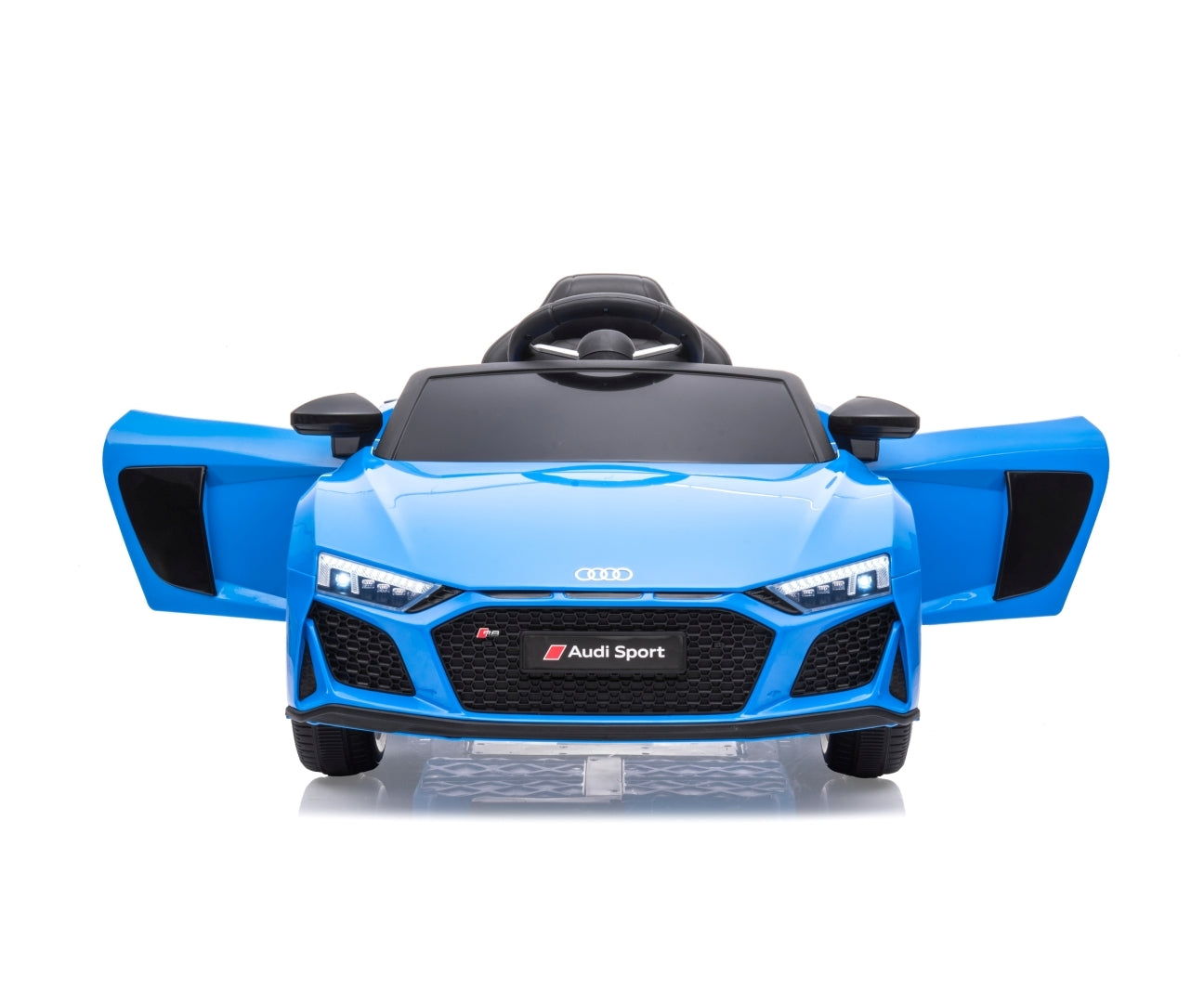 Audi R8 Spyder lasten sähköauto sininen 3+ - Sähköautot - Lasten ajoneuvot
