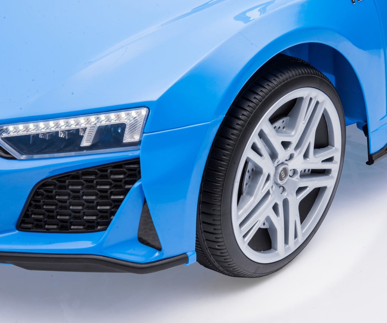 Audi R8 Spyder lasten sähköauto sininen 3+ - Sähköautot - Lasten ajoneuvot