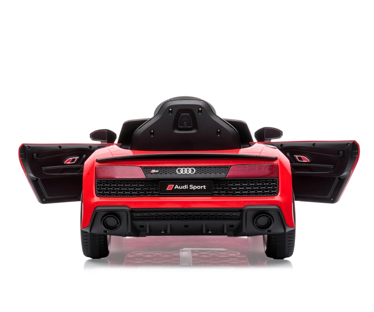 Audi R8 Spyder lasten sähköauto punainen 3+ - Sähköautot - Lasten ajoneuvot