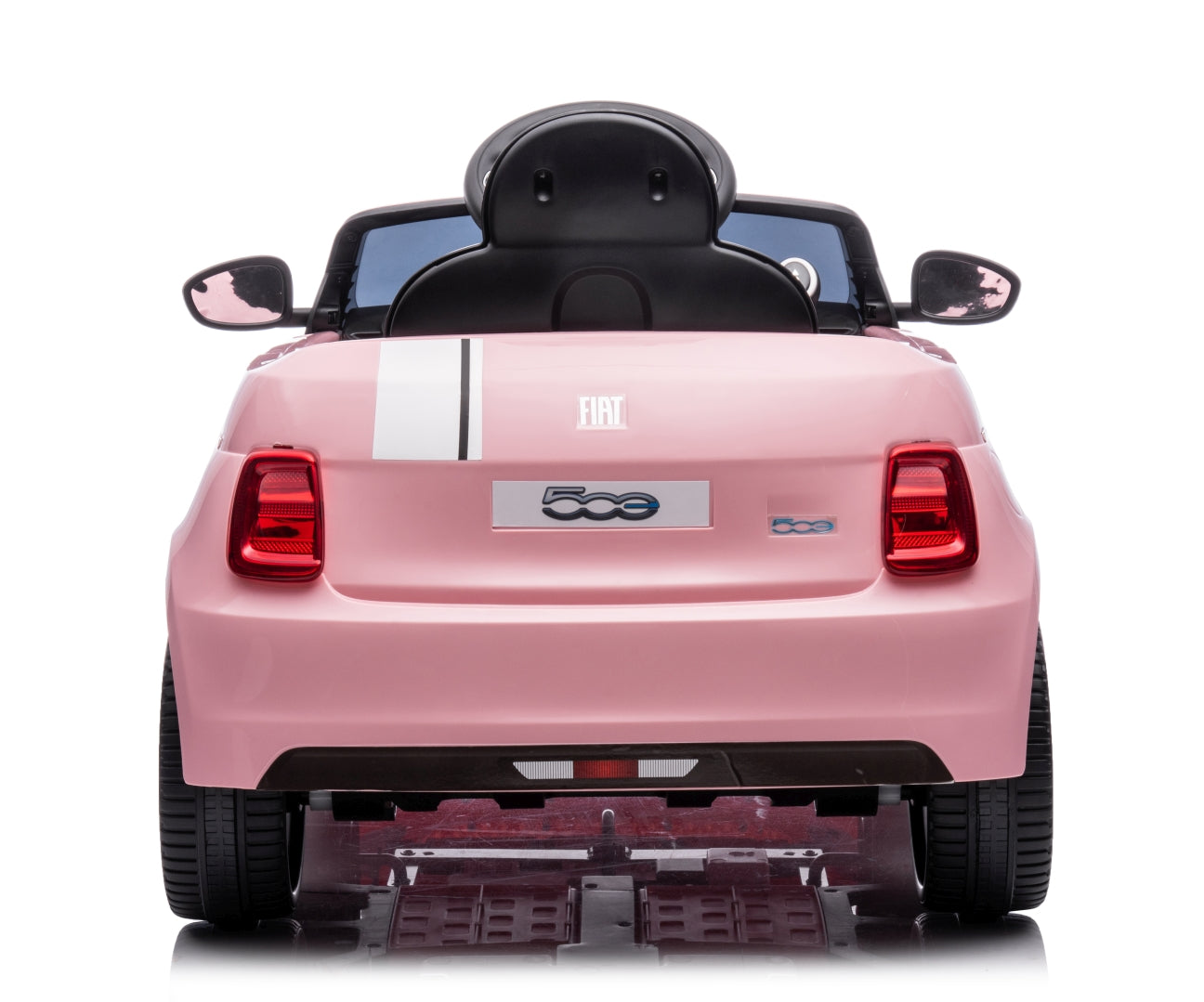 Fiat 500e lasten sähköauto pinkki 3+ - Sähköautot - Lasten ajoneuvot
