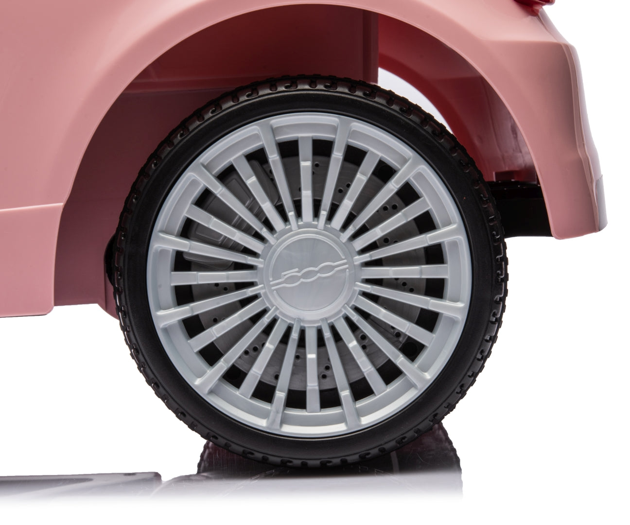 Fiat 500e lasten sähköauto pinkki 3+ - Sähköautot - Lasten ajoneuvot