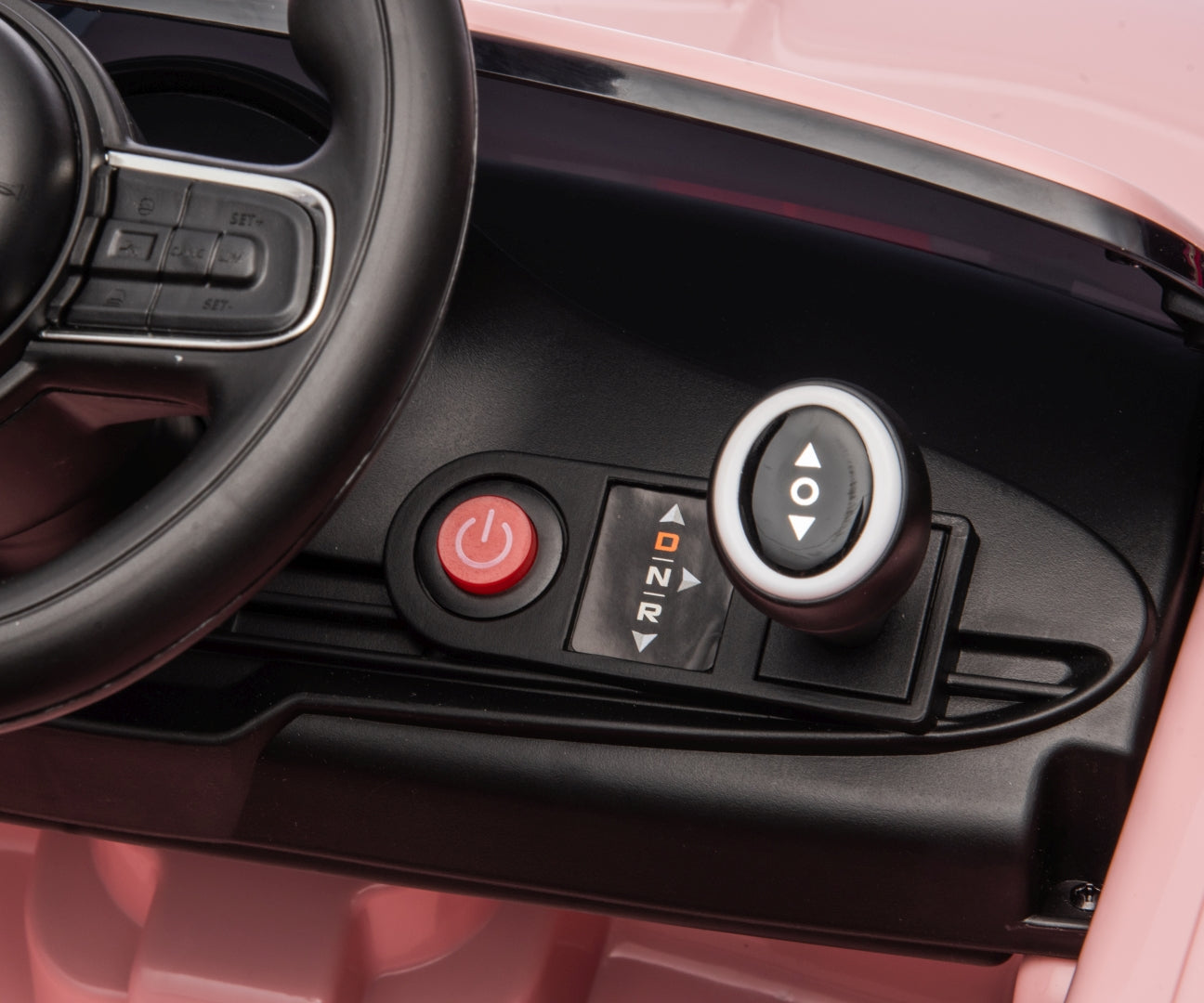 Fiat 500e lasten sähköauto pinkki 3+ - Sähköautot - Lasten ajoneuvot