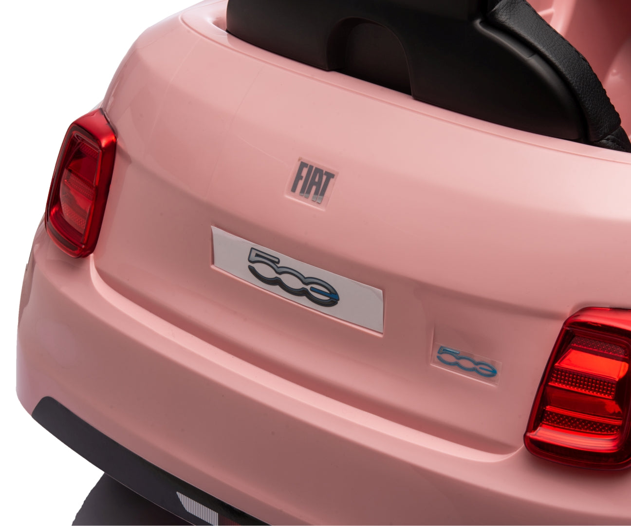 Fiat 500e lasten sähköauto pinkki 3+ - Sähköautot - Lasten ajoneuvot