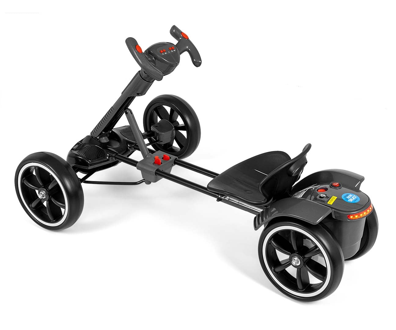 Lasten sähköauto gokart 12V Bolt musta - Sähköautot - Lasten ajoneuvot