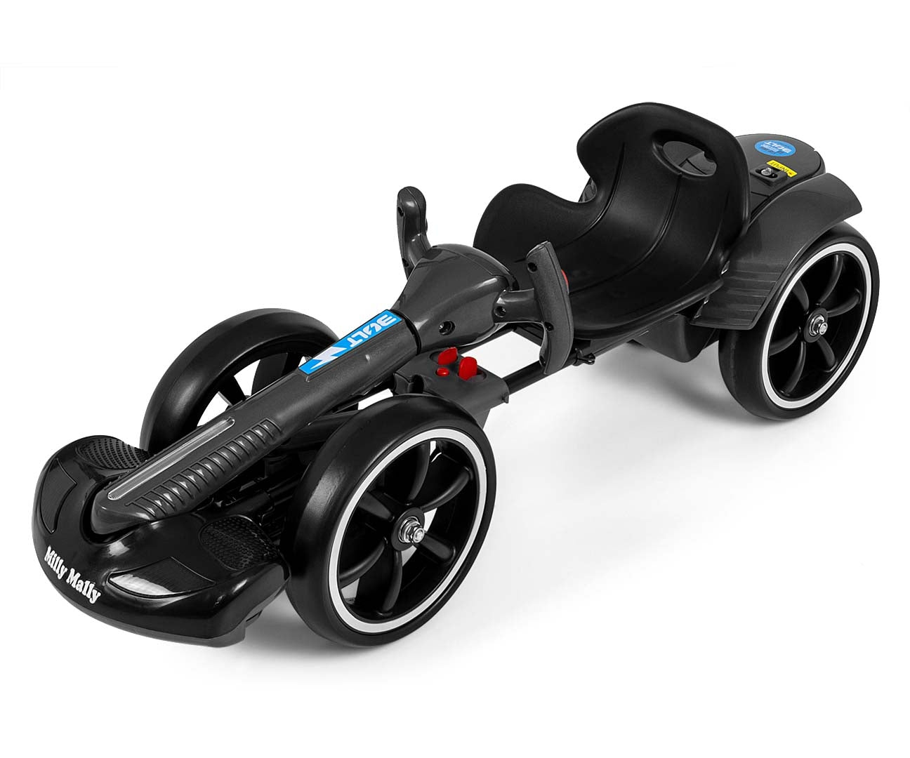 Lasten sähköauto gokart 12V Bolt musta - Sähköautot - Lasten ajoneuvot