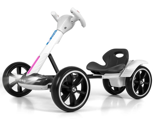 Bolt lasten sähkökäyttöinen gokart valkoinen - Sähköautot - Lasten ajoneuvot
