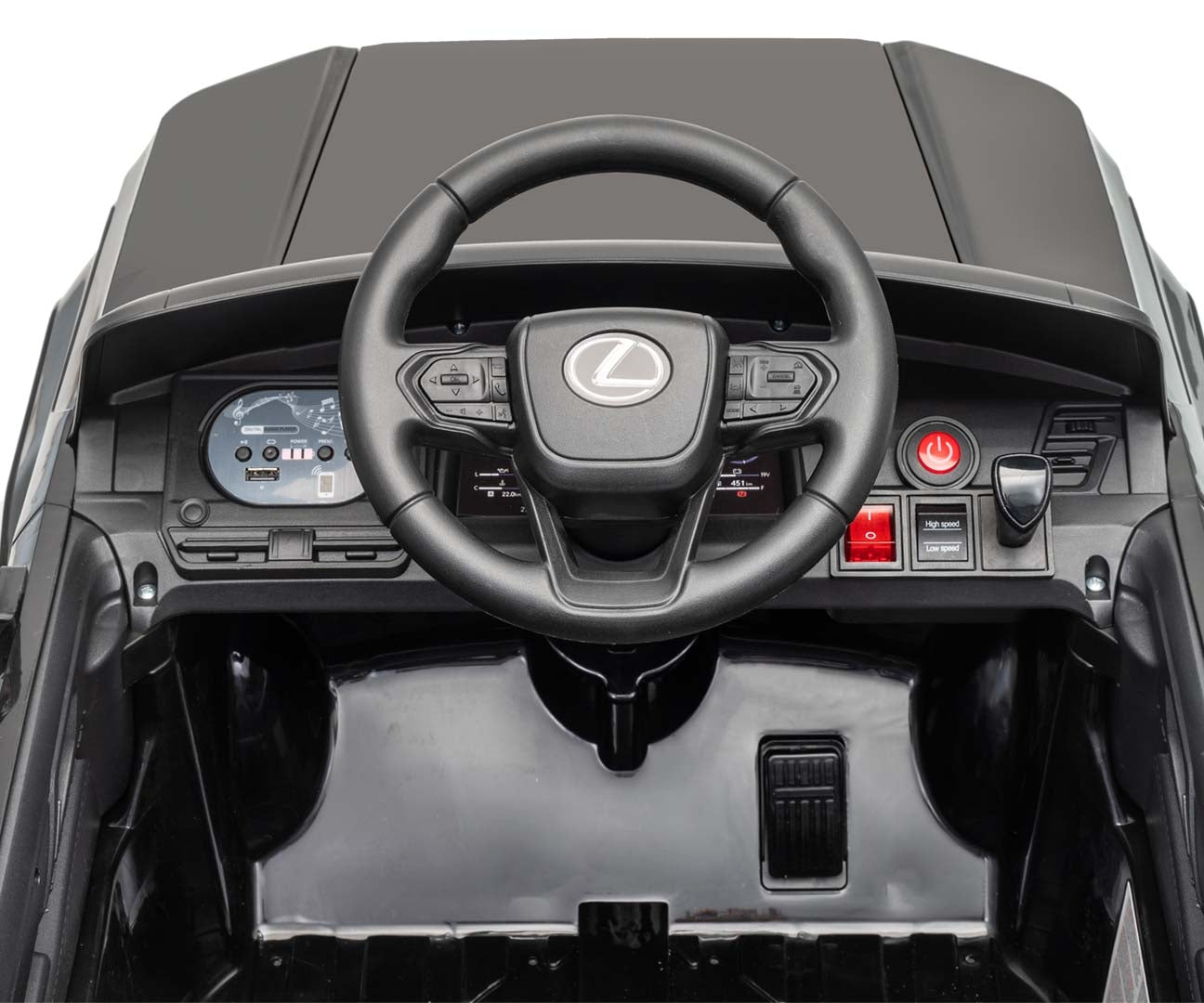Lexus GX550 sähköauto lapsille, musta - Sähköautot - Lasten ajoneuvot