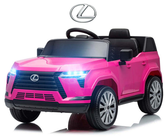 Lexus GX550 sähköauto lapsille, pinkki - Sähköautot - Lasten ajoneuvot