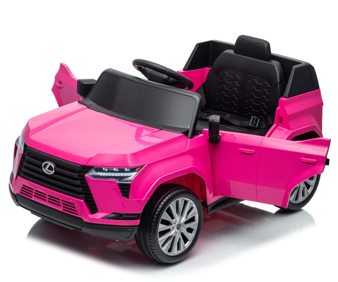 Lexus GX550 sähköauto lapsille, pinkki - Sähköautot - Lasten ajoneuvot