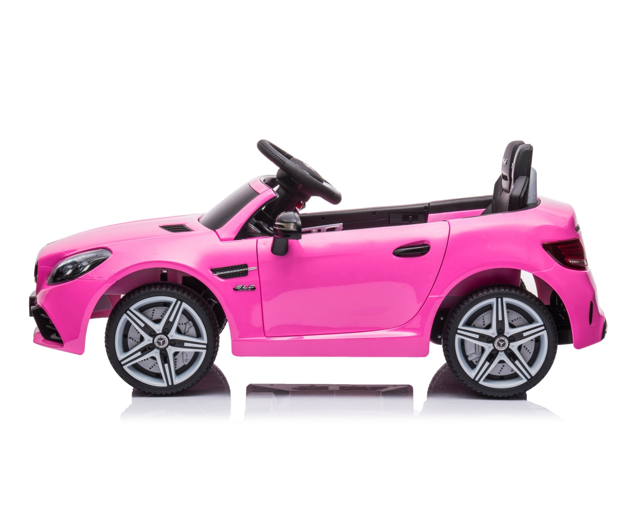 Mercedes-Benz SLC lasten sähköauto pinkki 3+ - Sähköautot - Lasten ajoneuvot
