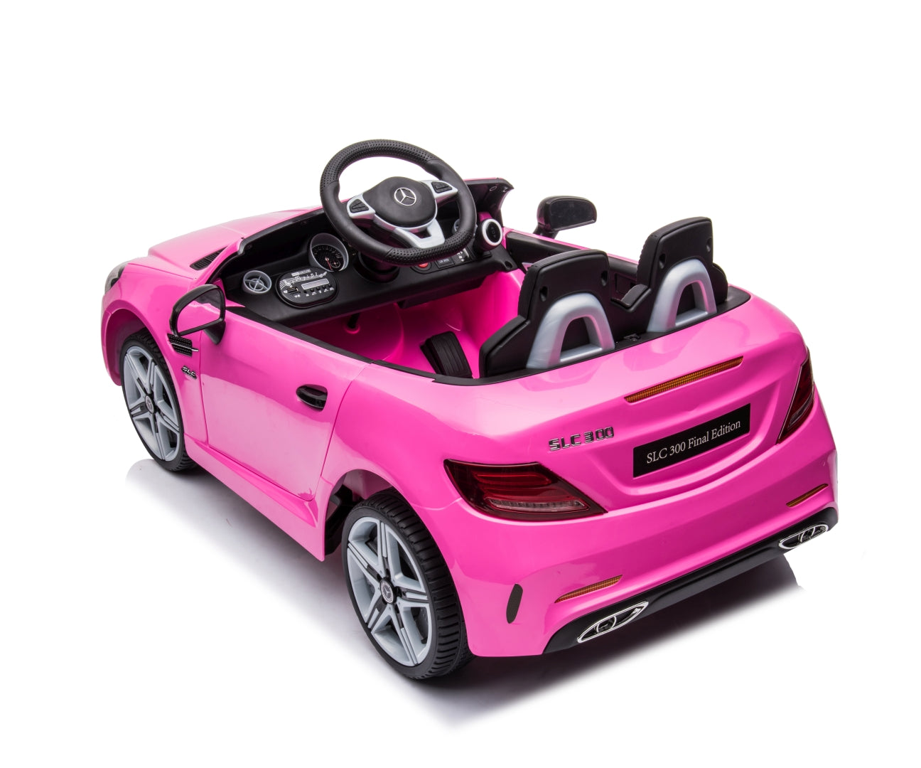 Mercedes-Benz SLC lasten sähköauto pinkki 3+ - Sähköautot - Lasten ajoneuvot