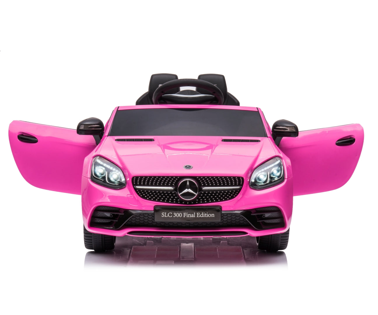 Mercedes-Benz SLC lasten sähköauto pinkki 3+ - Sähköautot - Lasten ajoneuvot