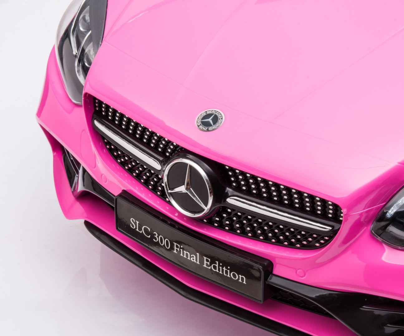 Mercedes-Benz SLC lasten sähköauto pinkki 3+ - Sähköautot - Lasten ajoneuvot