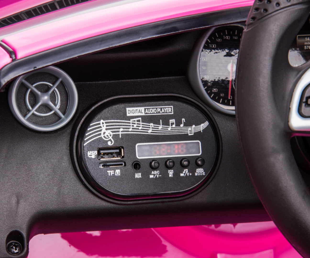 Mercedes-Benz SLC lasten sähköauto pinkki 3+ - Sähköautot - Lasten ajoneuvot