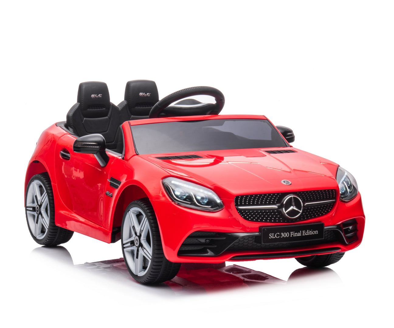Mercedes-Benz SLC lasten sähköauto punainen 3+ - Sähköautot - Lasten ajoneuvot