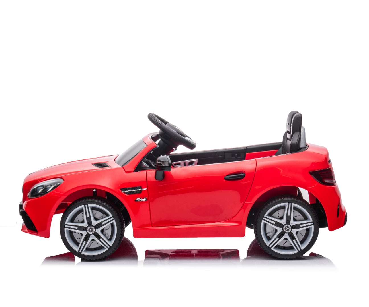 Mercedes-Benz SLC lasten sähköauto punainen 3+ - Sähköautot - Lasten ajoneuvot