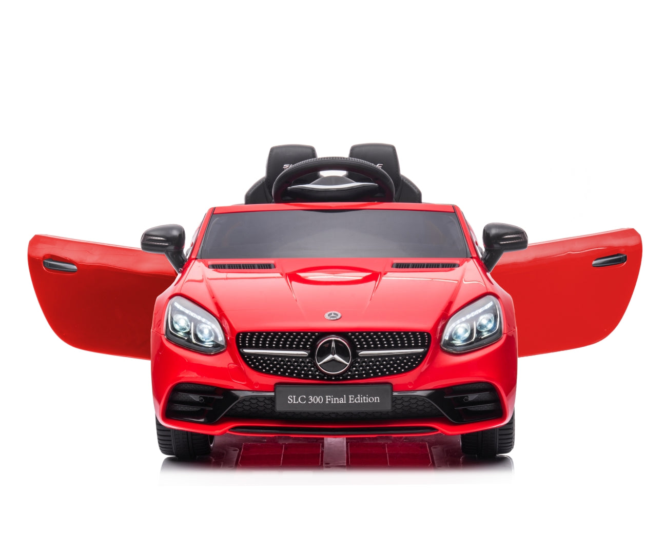 Mercedes-Benz SLC lasten sähköauto punainen 3+ - Sähköautot - Lasten ajoneuvot
