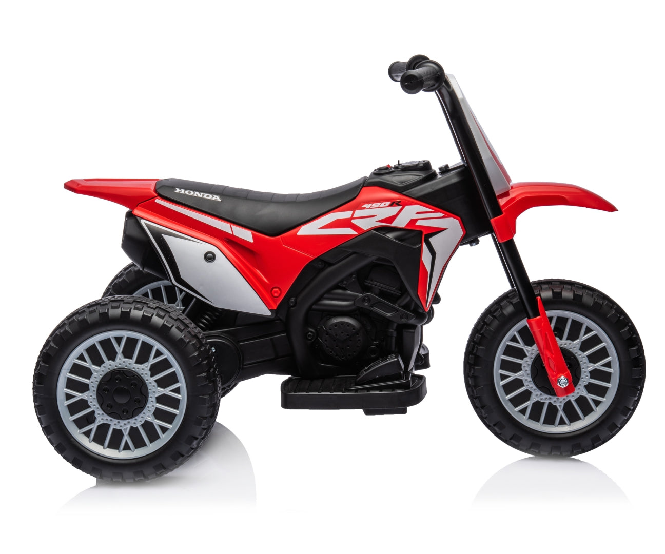 Honda CRF450R -sähkömoottoripyörä, punainen, 24 kk+ - Ride-ons - Lasten ajoneuvot