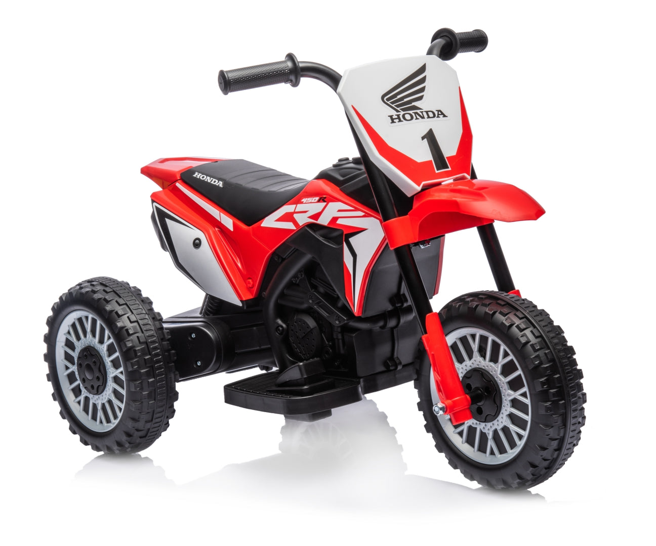 Honda CRF450R -sähkömoottoripyörä, punainen, 24 kk+ - Ride-ons - Lasten ajoneuvot
