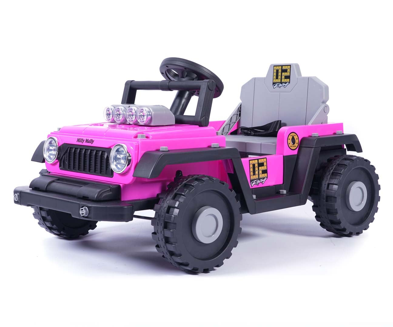 Prime 2in1 sähköauto lapsille, pinkki - Sähköautot - Lasten ajoneuvot