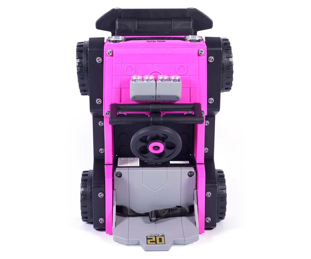 Prime 2in1 sähköauto lapsille, pinkki - Sähköautot - Lasten ajoneuvot