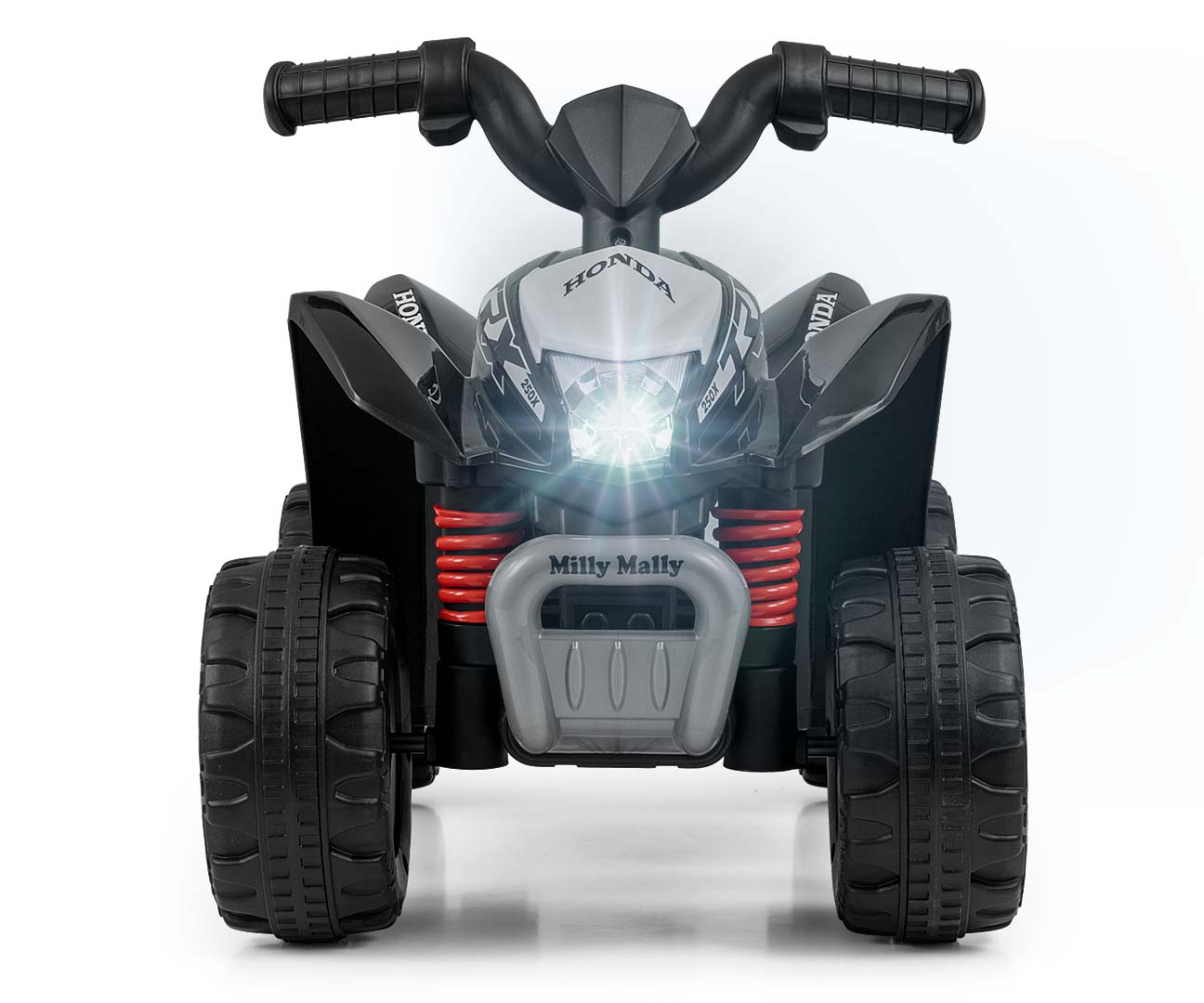 Honda ATV -sähkömönkijä, musta, 24 kk+ - Ride-ons - Lasten ajoneuvot