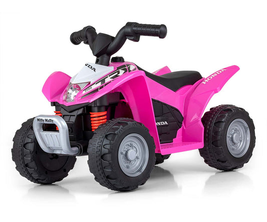 Honda ATV -sähkömönkijä, vaaleanpunainen, 24 kk+ - Ride-ons - Lasten ajoneuvot
